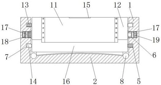 A breeding pen with automatic cleaning function and convenient for expelling livestock out of the pen