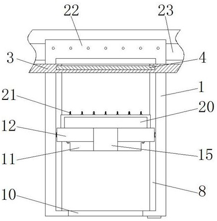 A breeding pen with automatic cleaning function and convenient for expelling livestock out of the pen