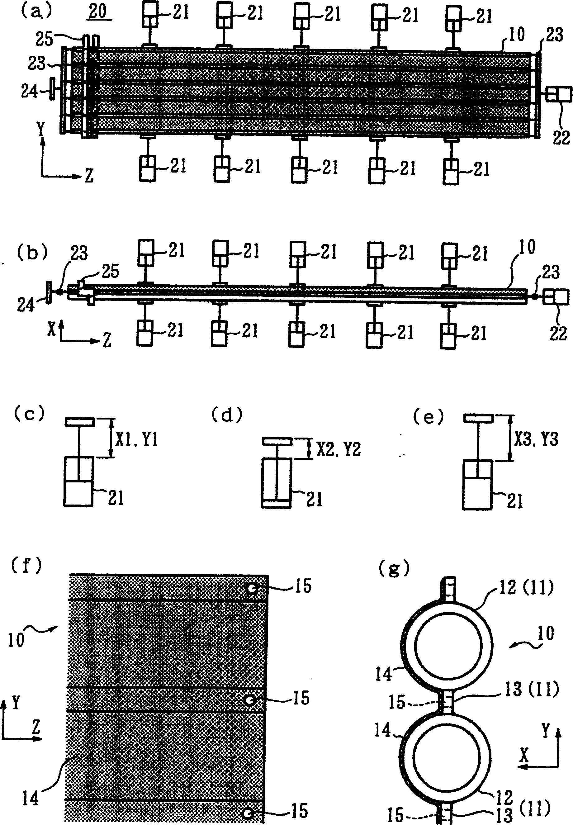 Boiler plate heating device and method