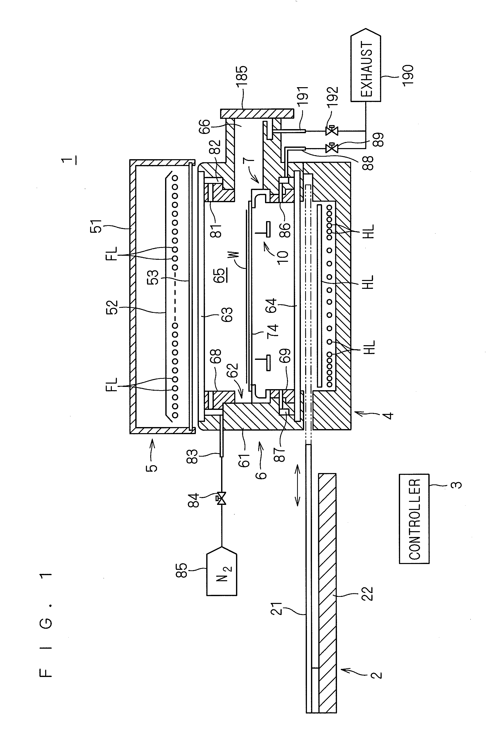 Heat treatment method for promoting crystallization of high dielectric constant film