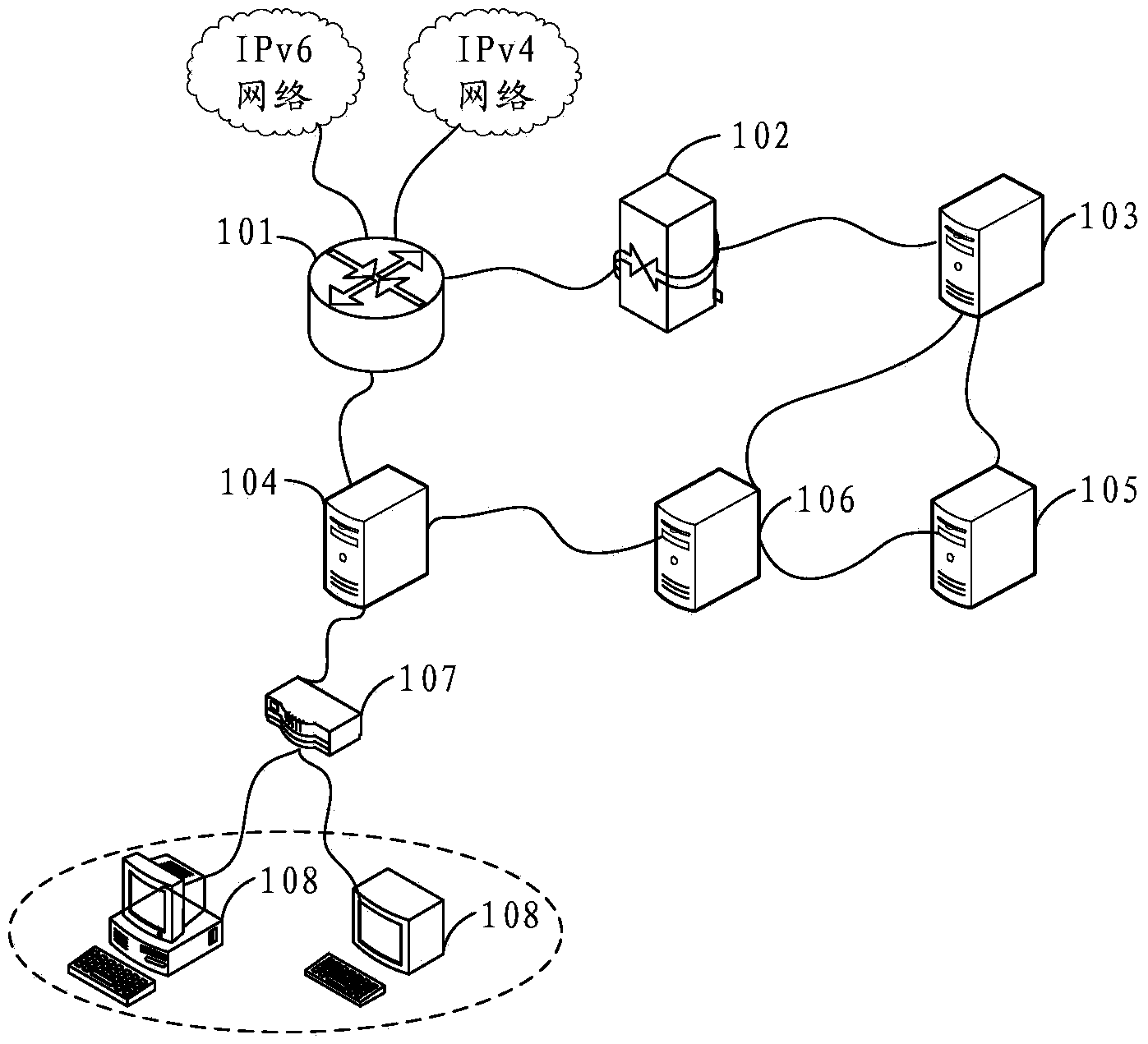 Method and device for tracing address source