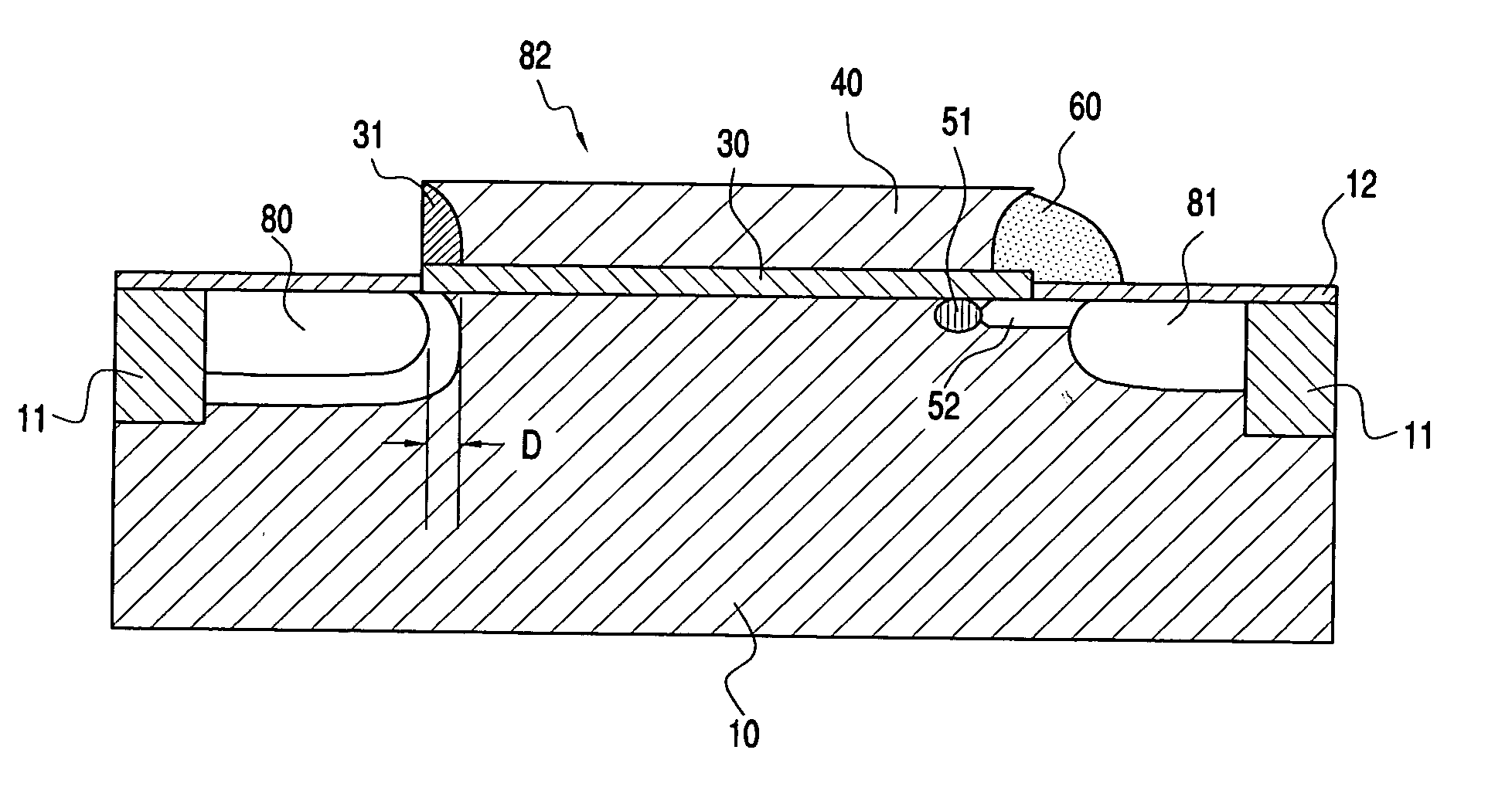 Resettable fuse device and method of fabricating the same