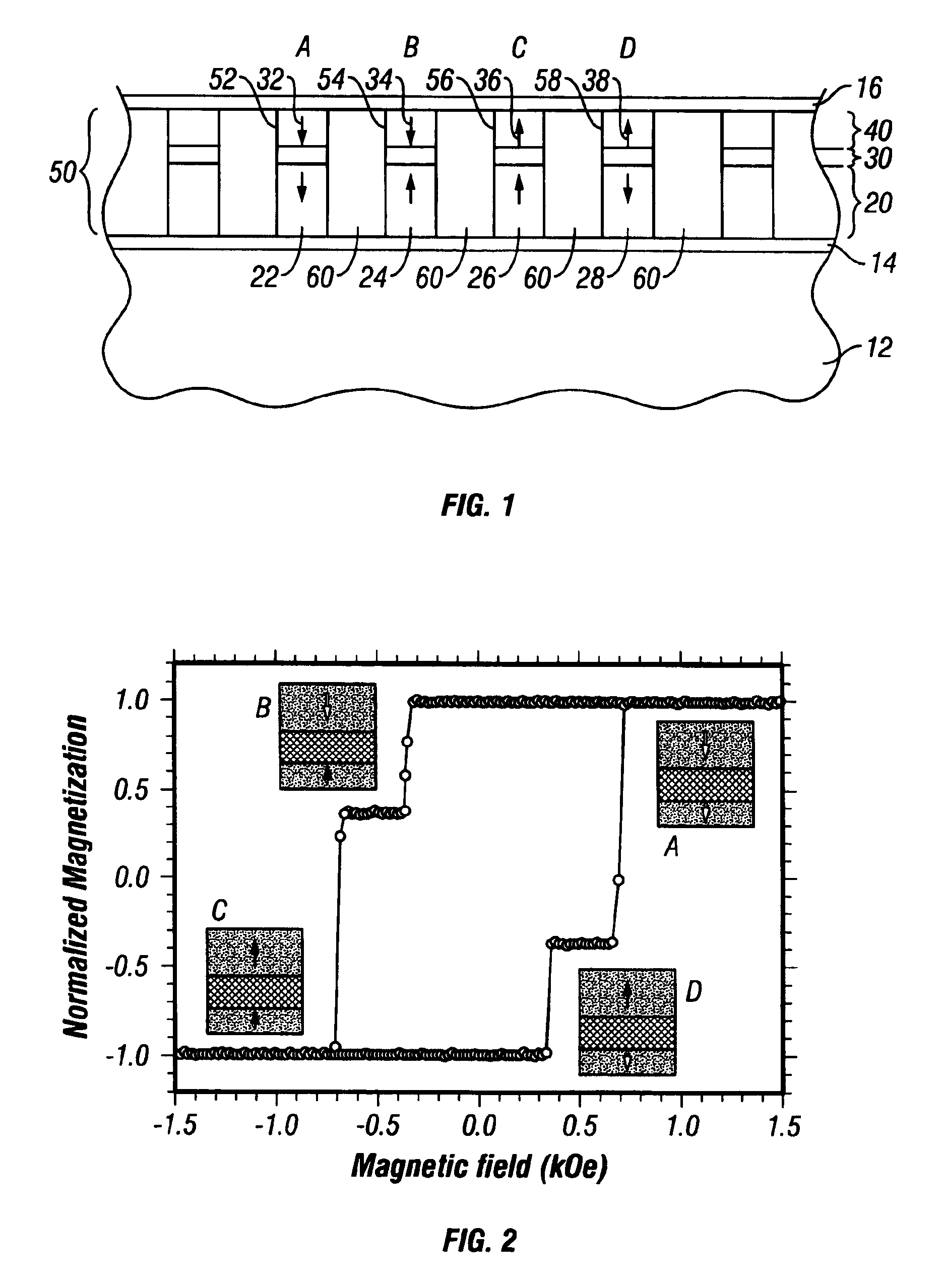 Method for magnetic recording on patterned multilevel perpendicular media using thermal assistance and fixed write current