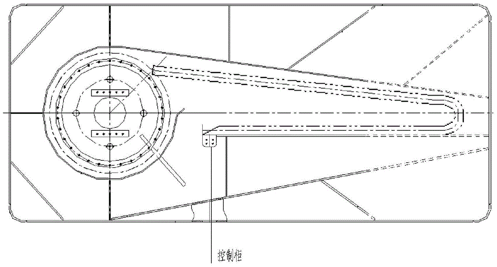 Turntable slewing bearing assembling equipment and method