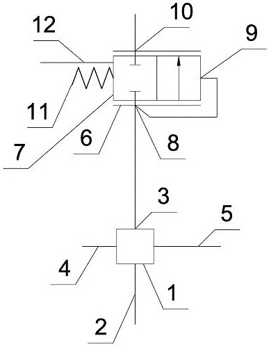 Automatic flushing system for pressure reduction type pilot valve