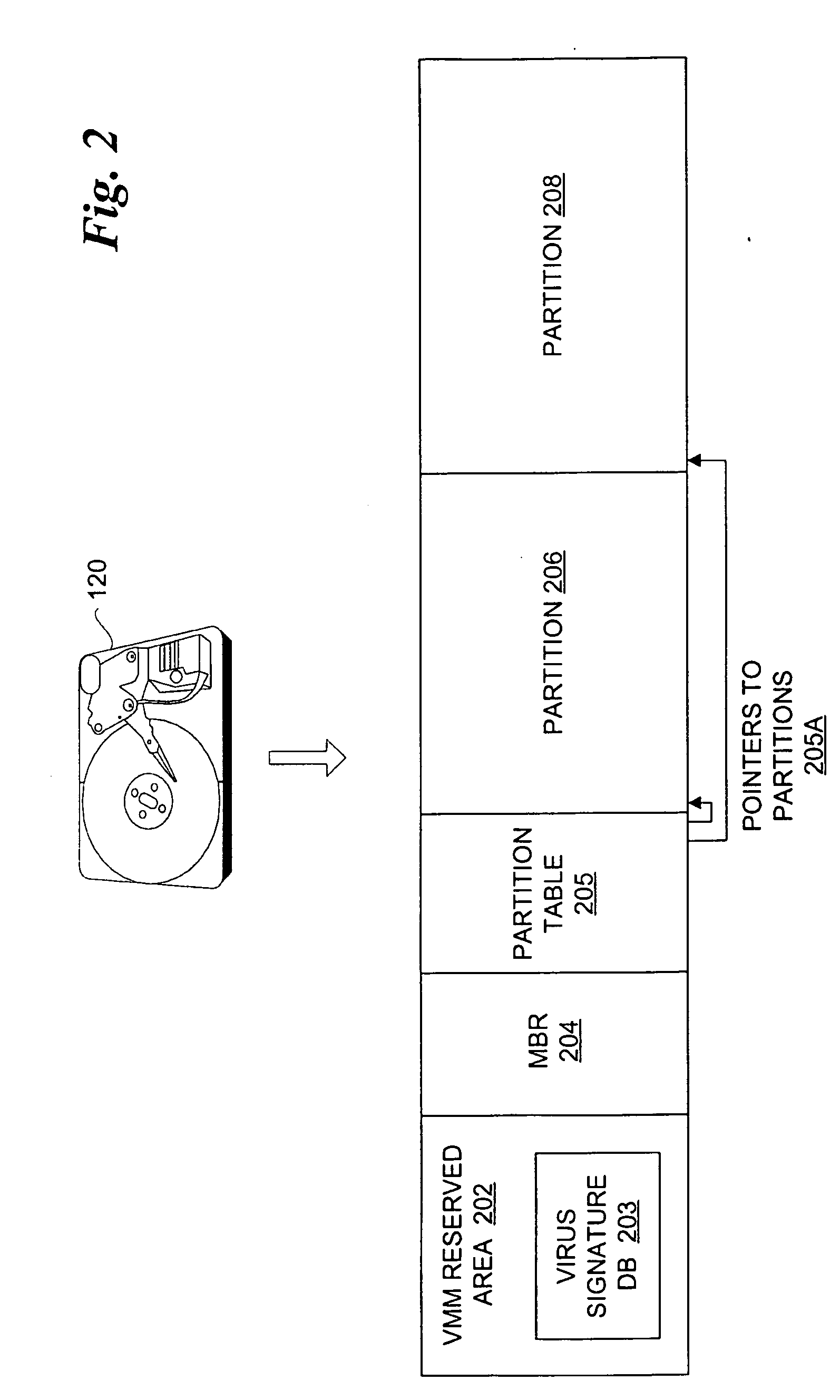 Virus scanning of input/output traffic of a computer system