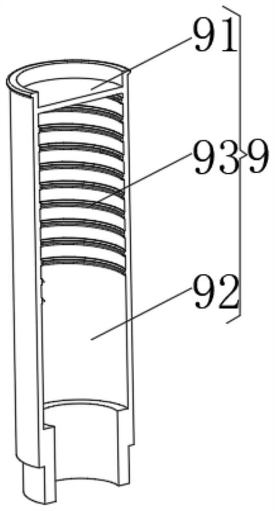 A self-weight electromagnetic accelerated fire cleaning through fire hook