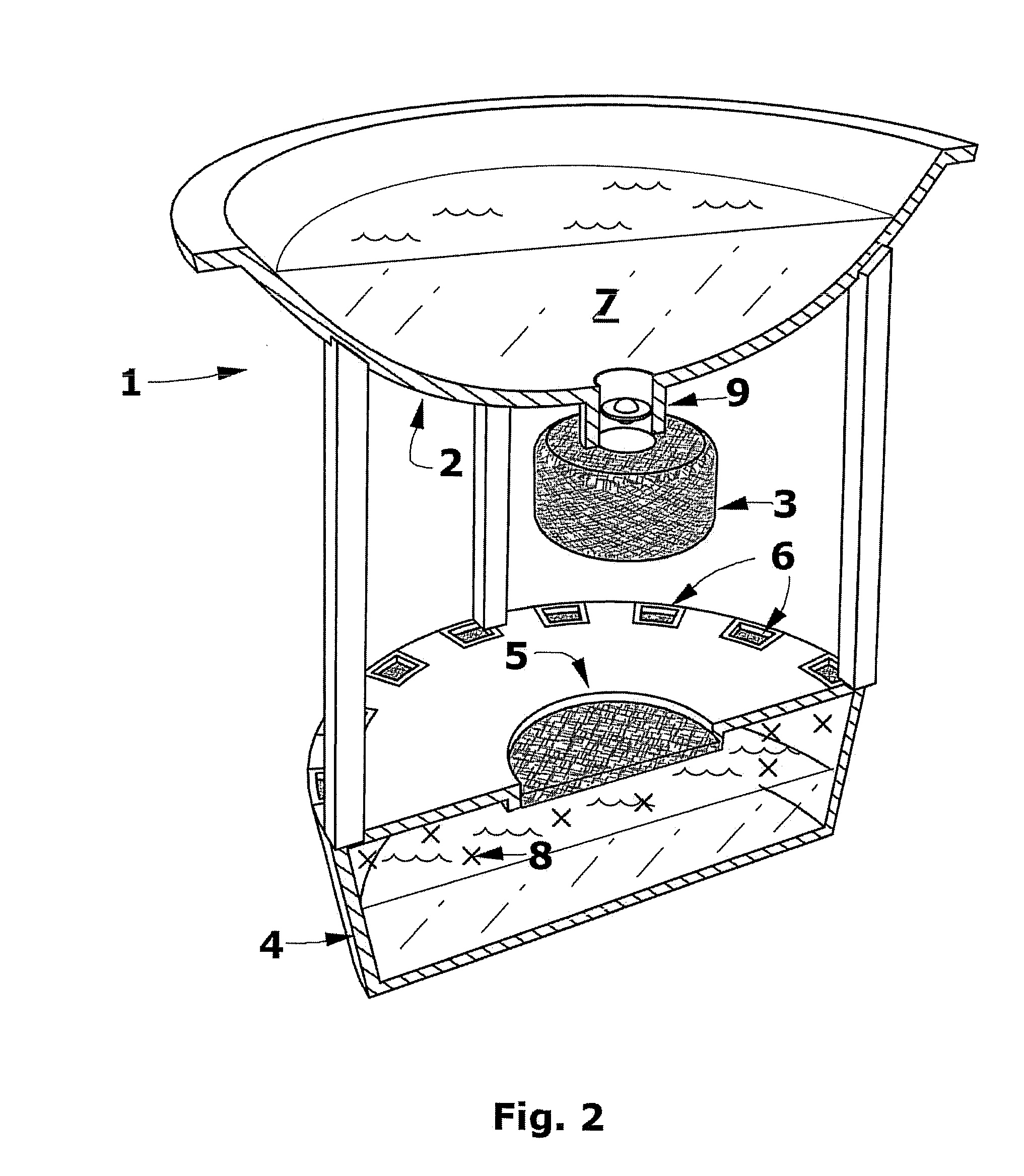 Apparatus and method for controlling maturation of aquatically hatched insects