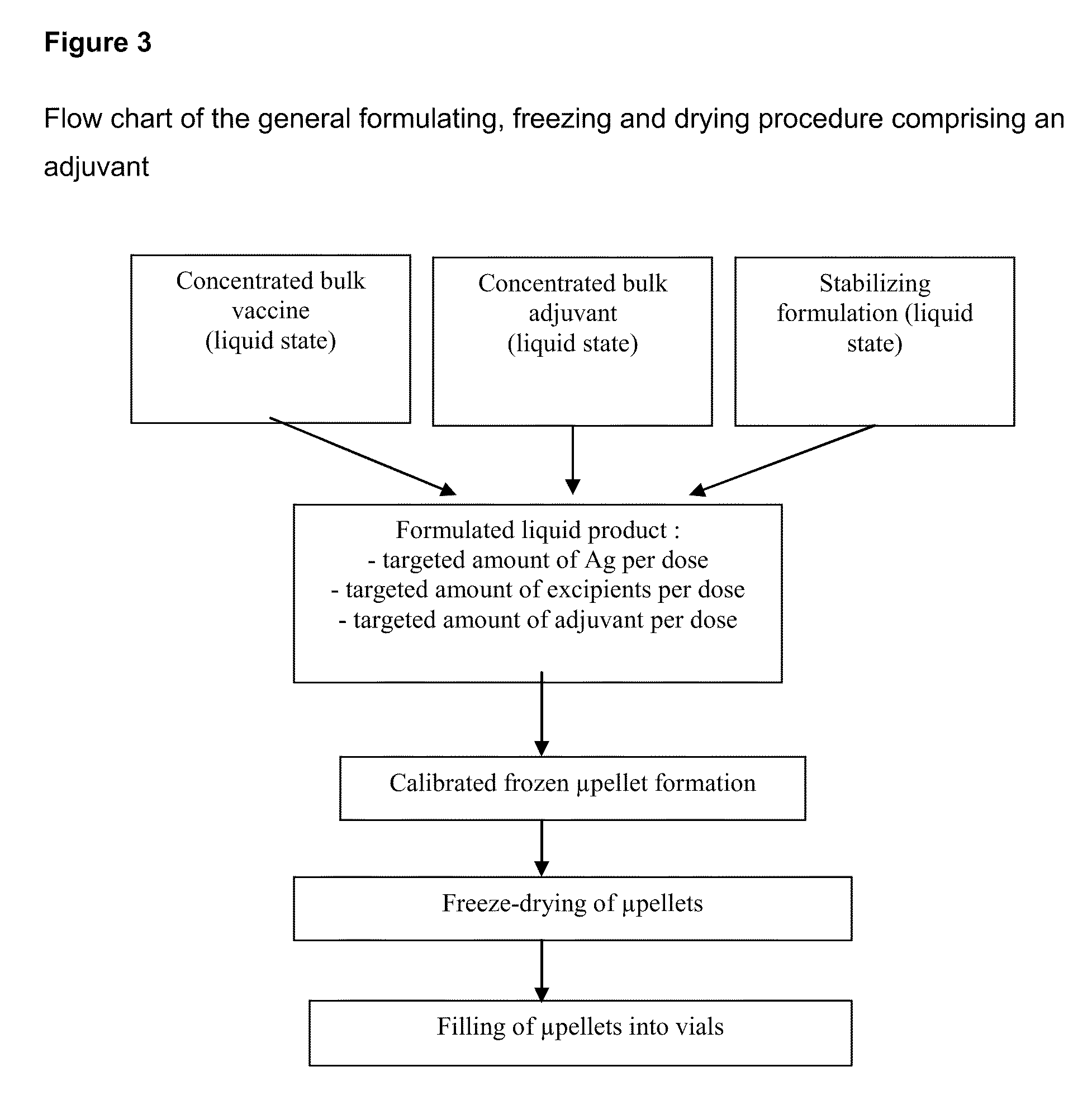Process for Stabilizing an Adjuvant Containing Vaccine Composition