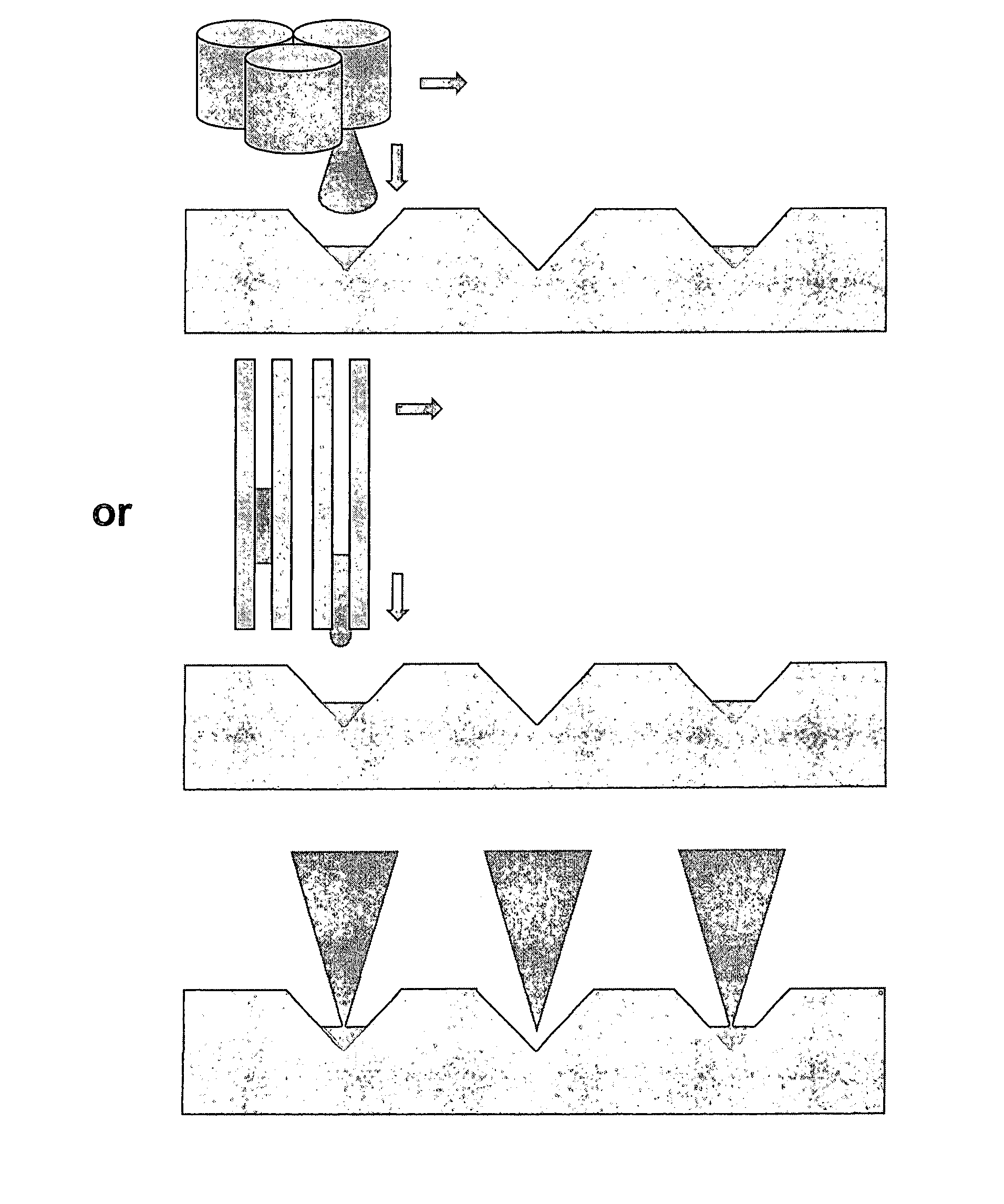 Methods and apparatus for ink delivery to nanolithographic probe systems