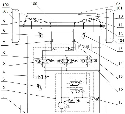 Energy-saving electro-hydraulic power-assisted steering system for ...