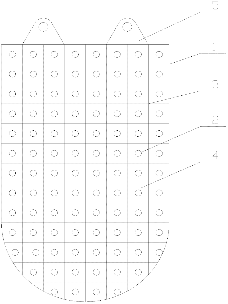 Cement kiln tertiary air tube valve plate