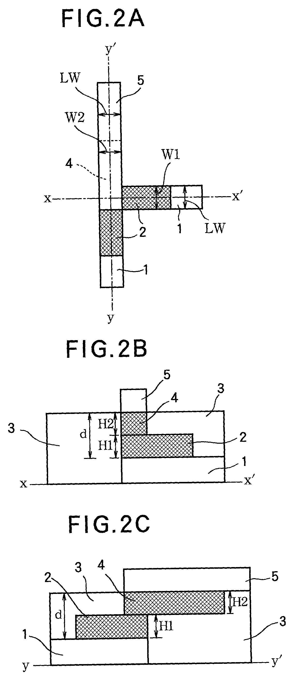 Semiconductor device with elongated interconnecting member and fabrication method thereof