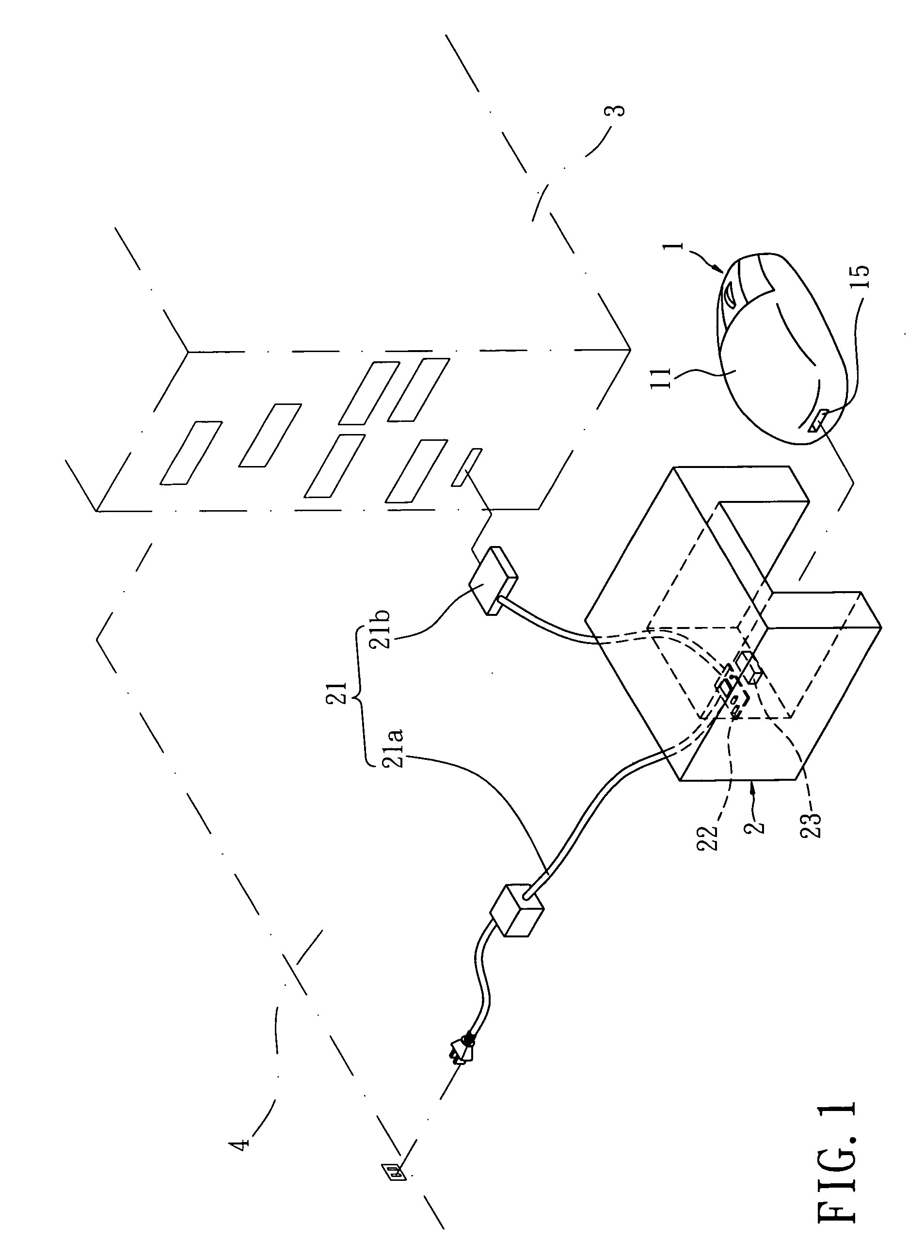 Charging device and its charging method of self-moving type of mouse