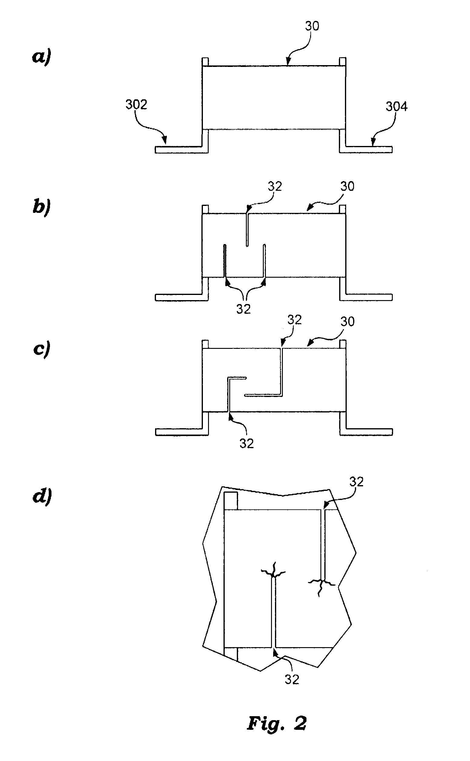 Method for adjusting a calibration element, and corresponding device