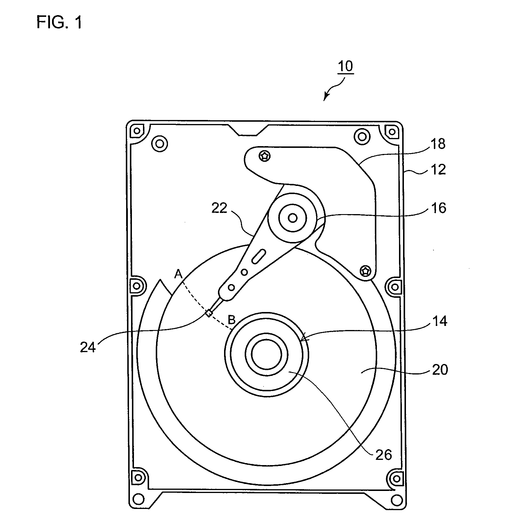 Method of manufacturing a disk drive device for reducing adhesive amount of particles