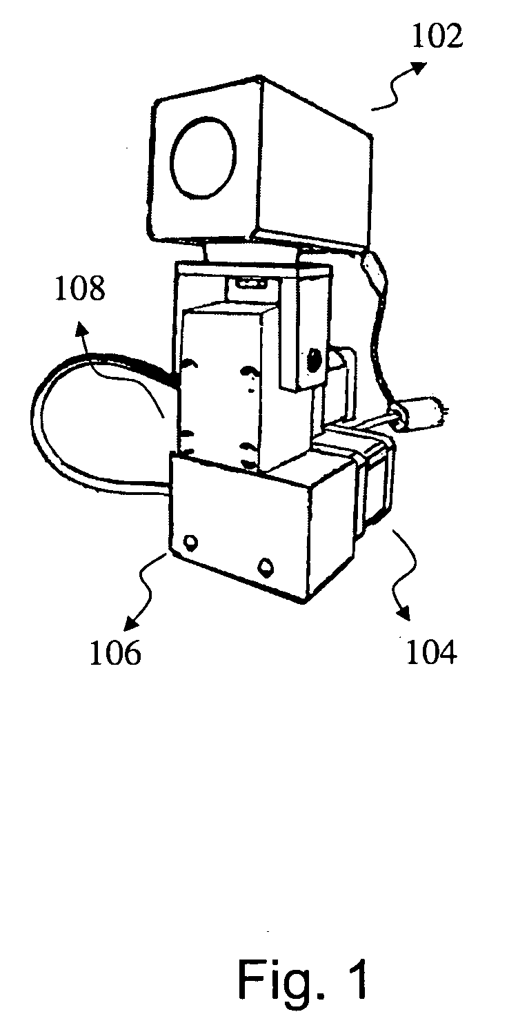Visual tracking system and method thereof