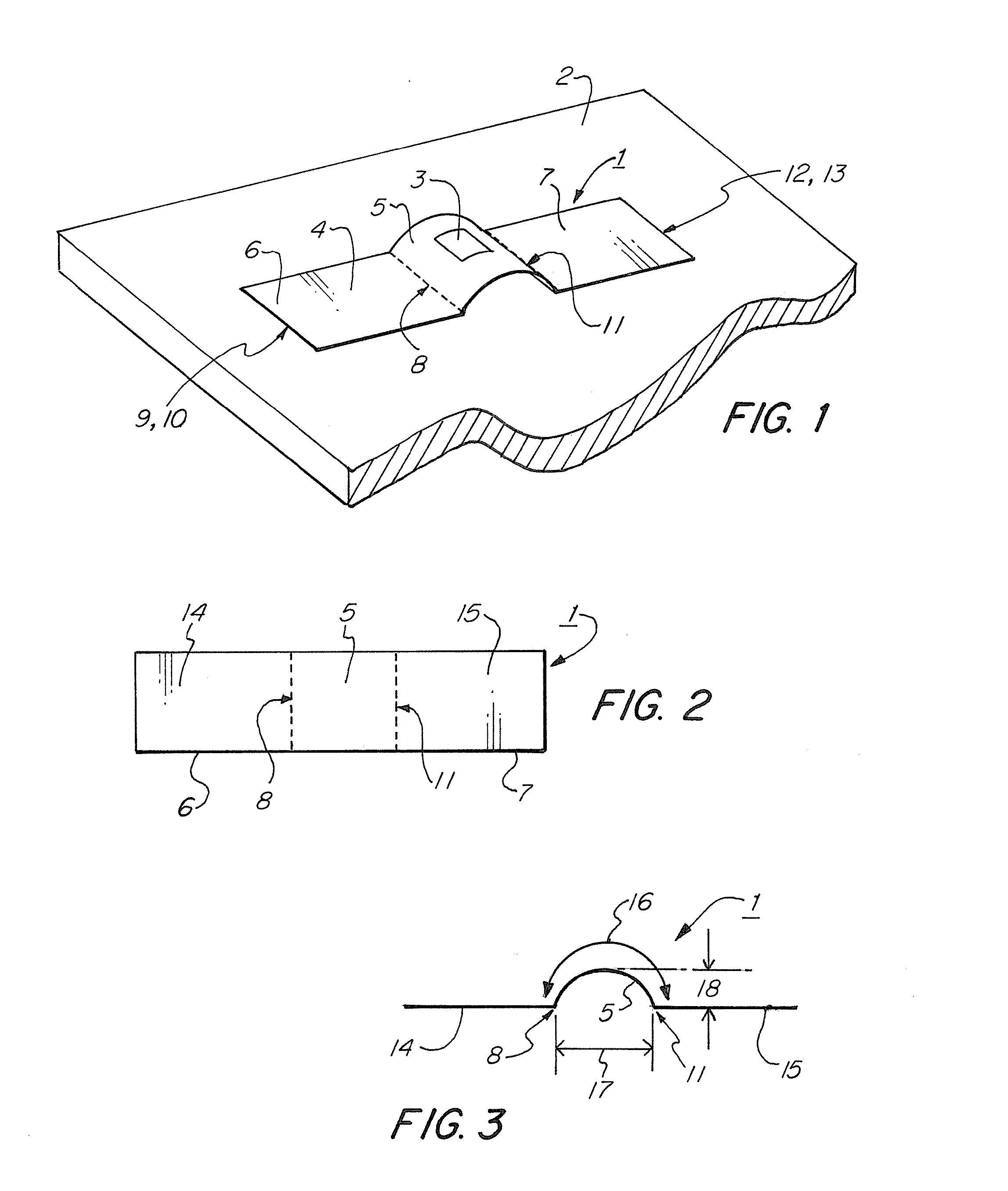 RFID Chip Employing An Air Gap Buffer