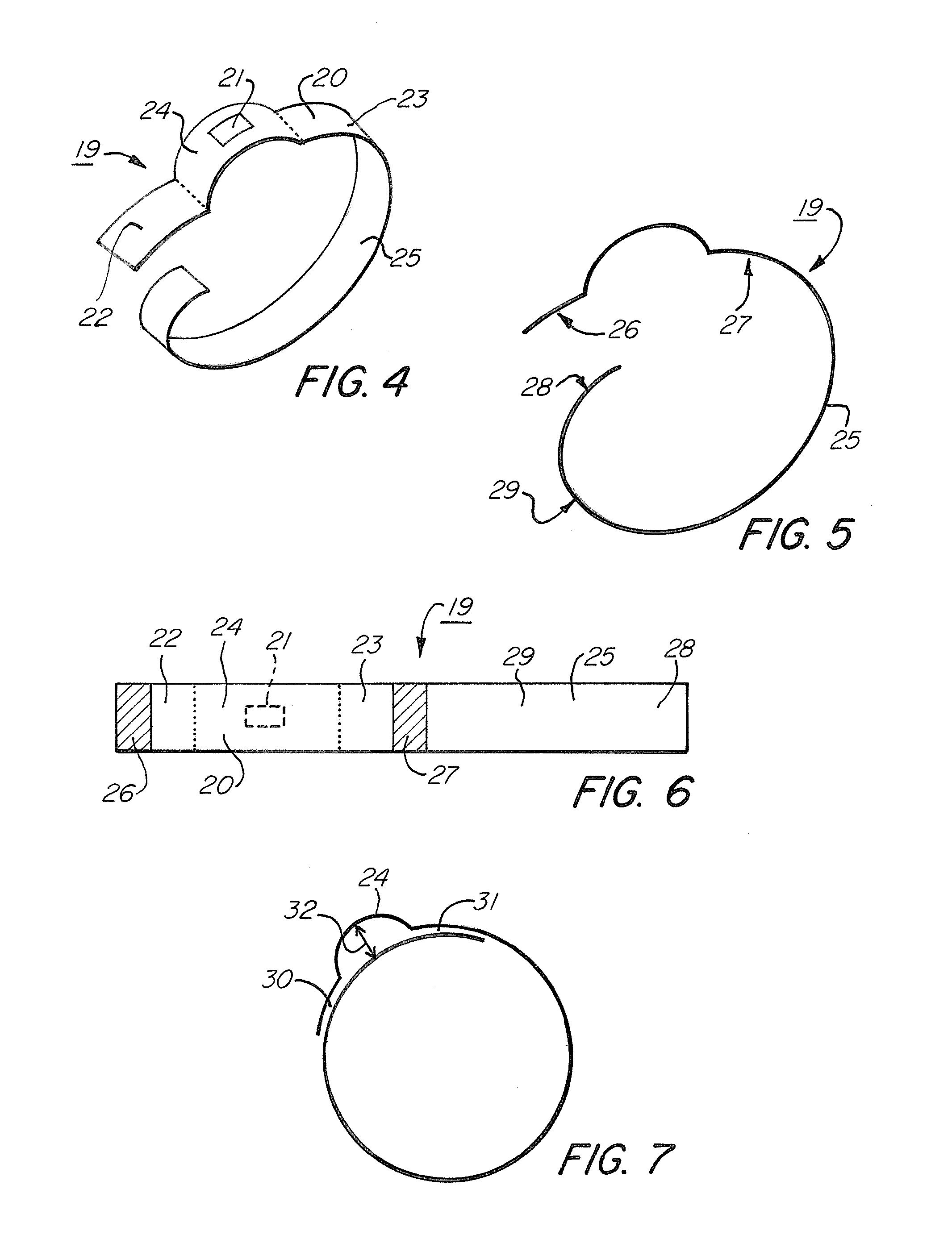 RFID Chip Employing An Air Gap Buffer