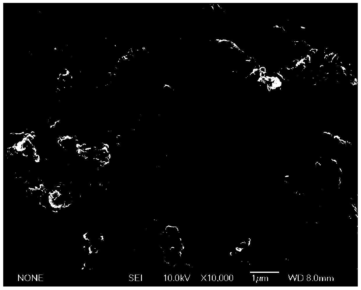 Silicon-carbon negative electrode material and preparation method thereof