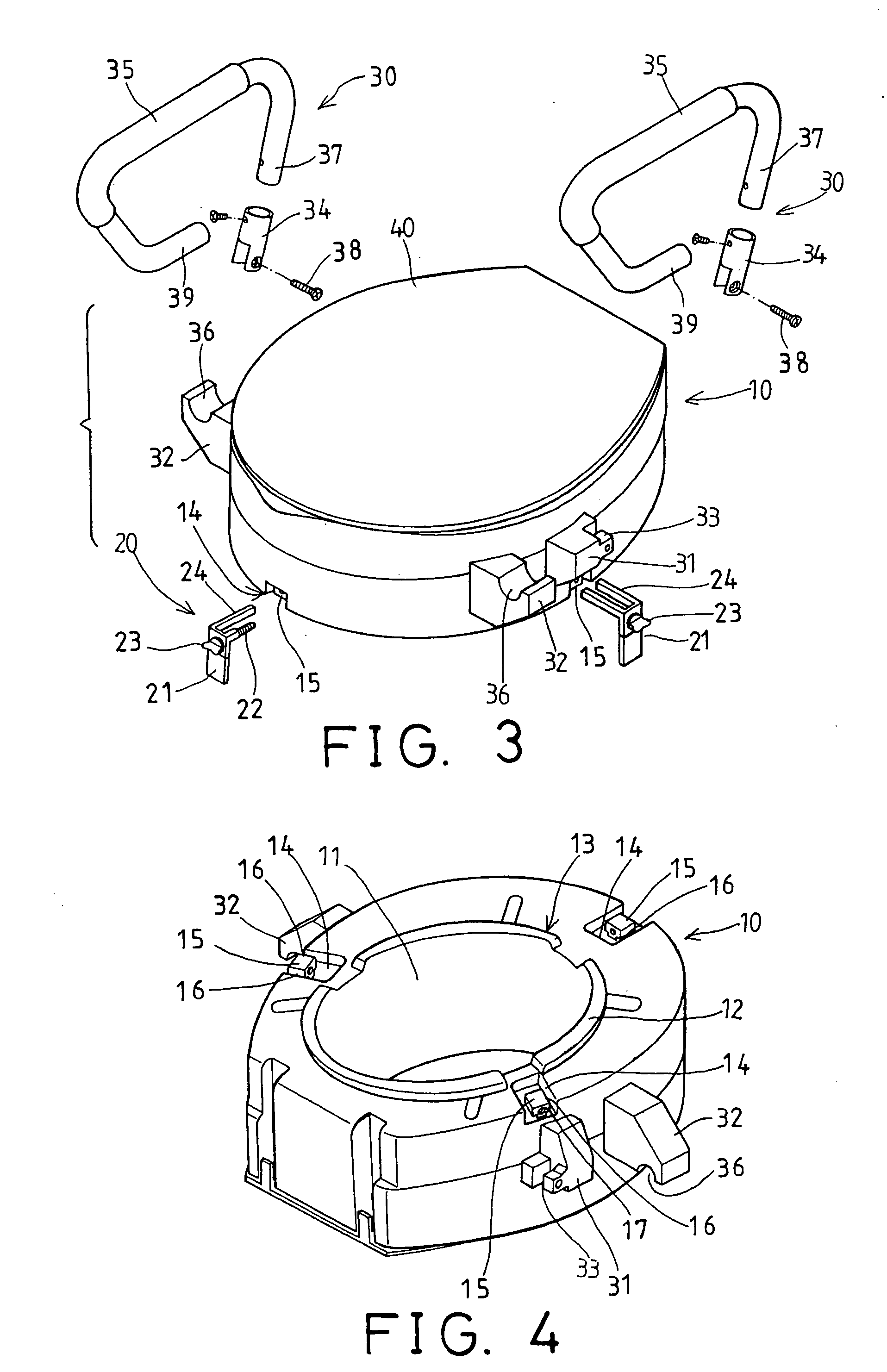 Toilet seat device for disabled person