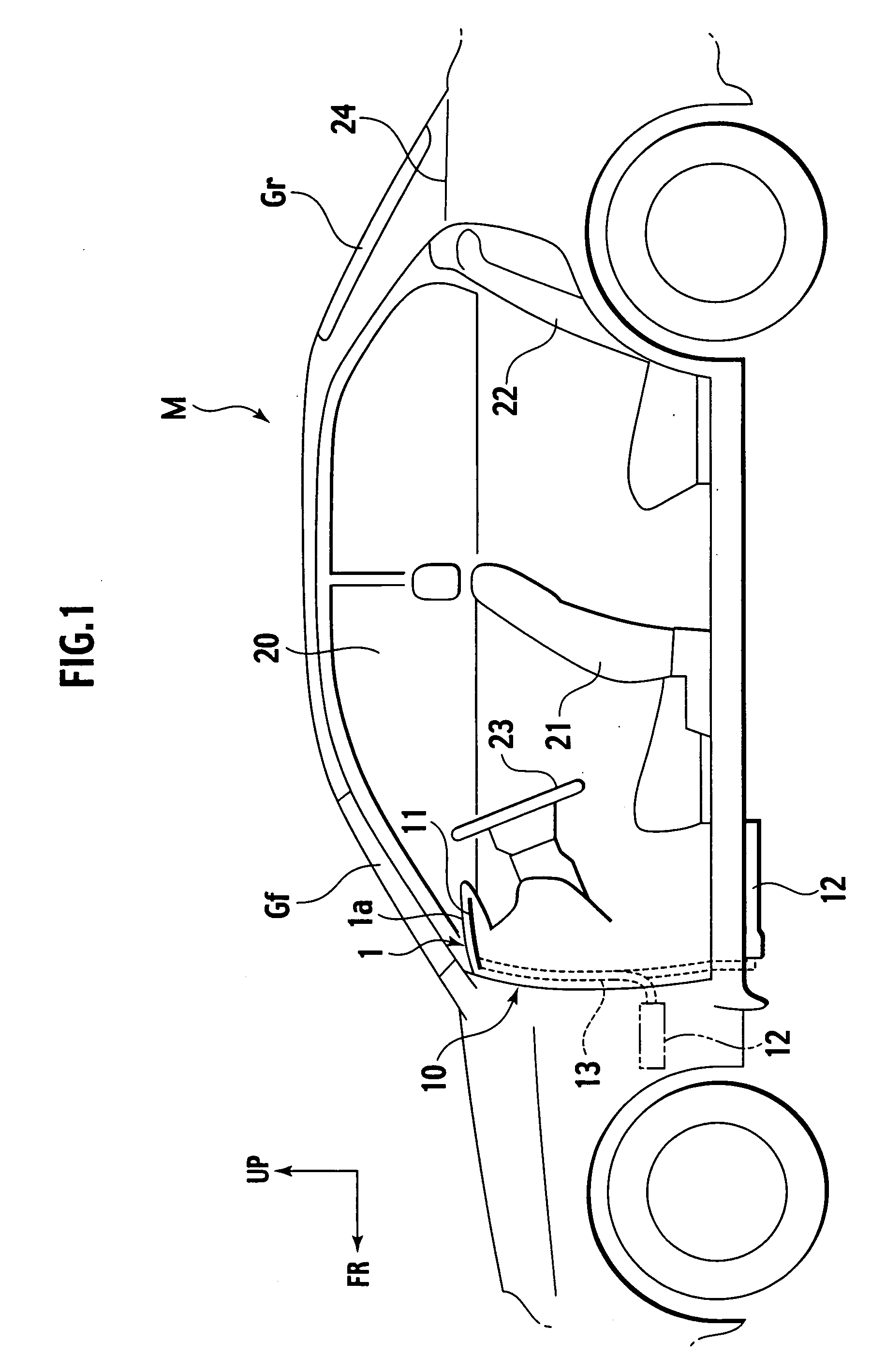 Heat-removing device and heat-removing method of vehicle interior part
