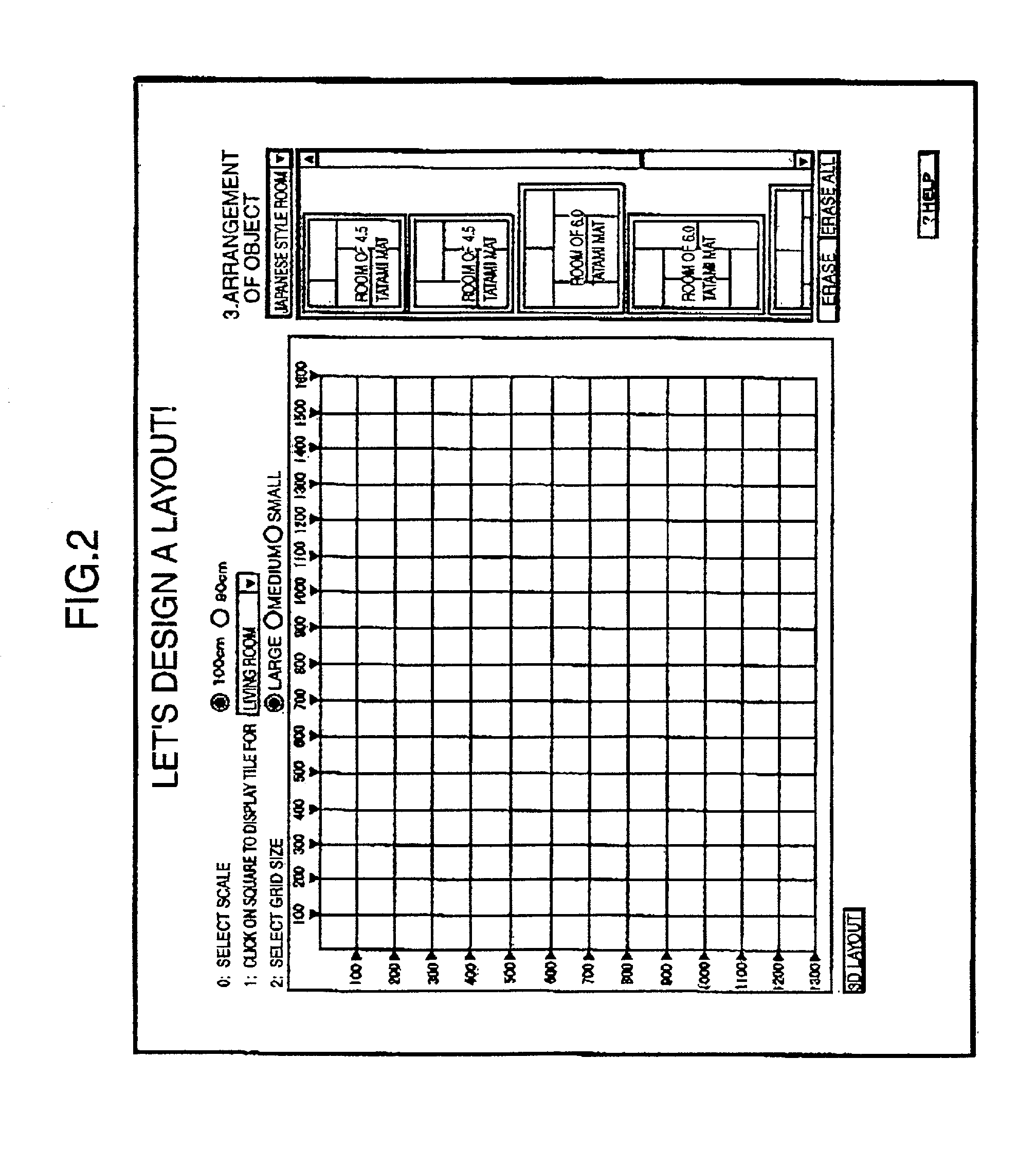 Method for aiding space design using network, system therefor, and server computer of the system