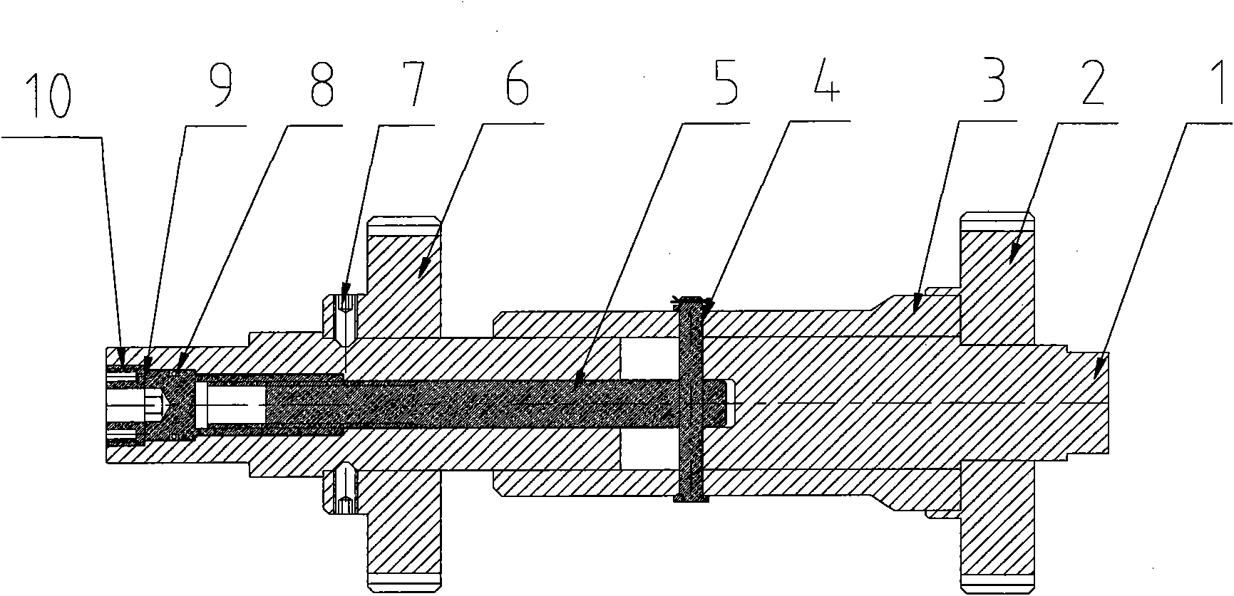 Clutch mechanism and transmission device of hole opening machine using clutch mechanism