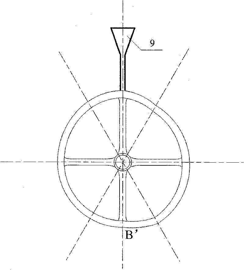 Cyclone resisting vertical shaft wind motor based on vane corner control