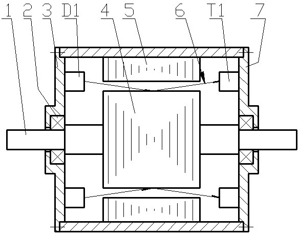 Fault monitoring method of explosion-proof motor