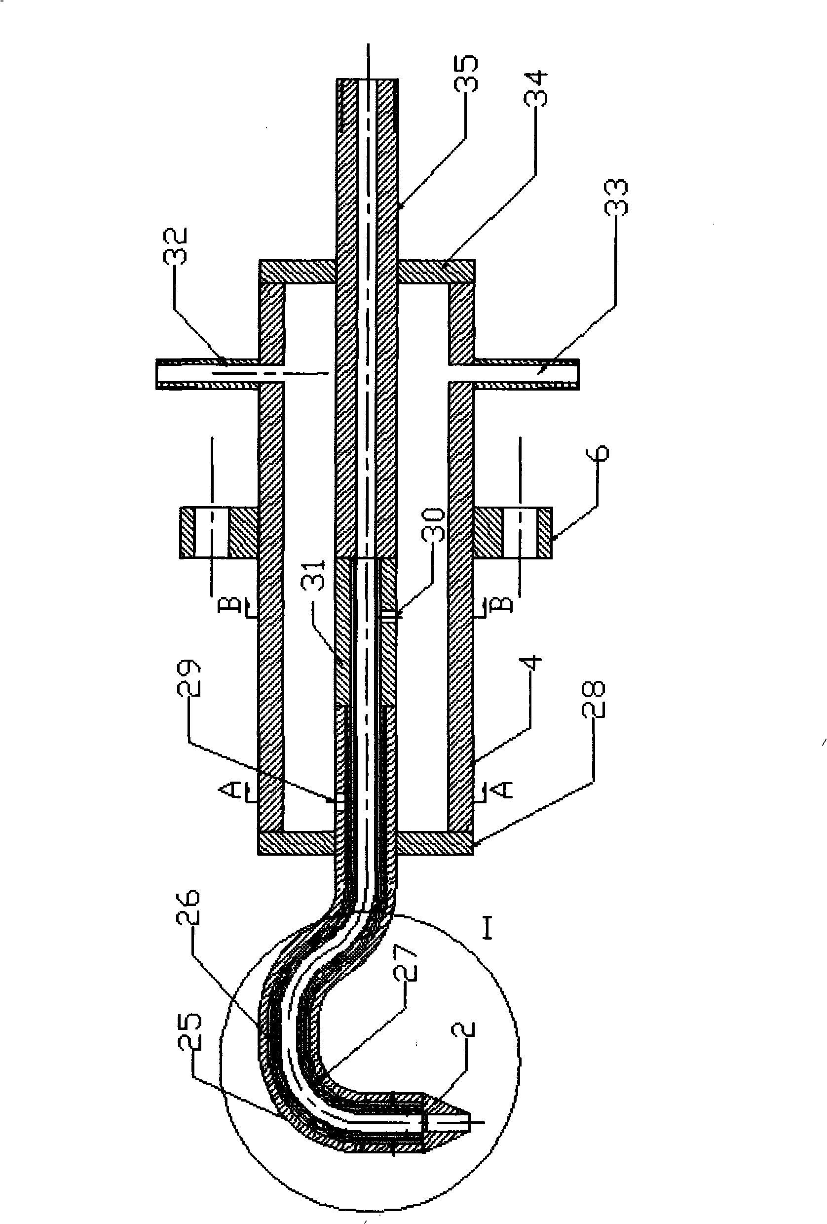 Inner powder dust on-line checking method for high pressure gas pipeline and its device