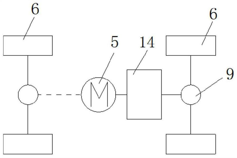 A two-speed pure electric transmission system, pure electric engineering vehicle and control method thereof