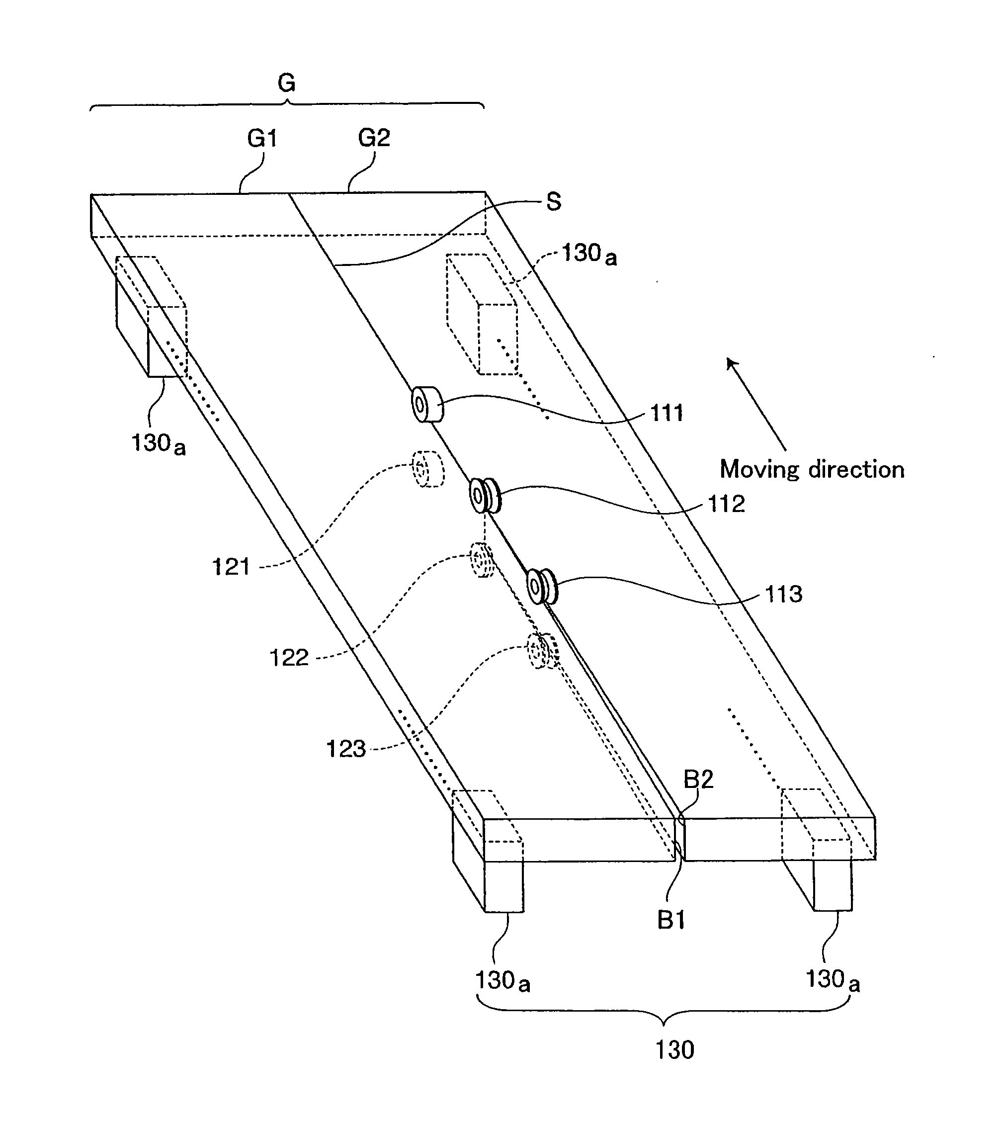 Device and method for cutting off substrate of fragile material