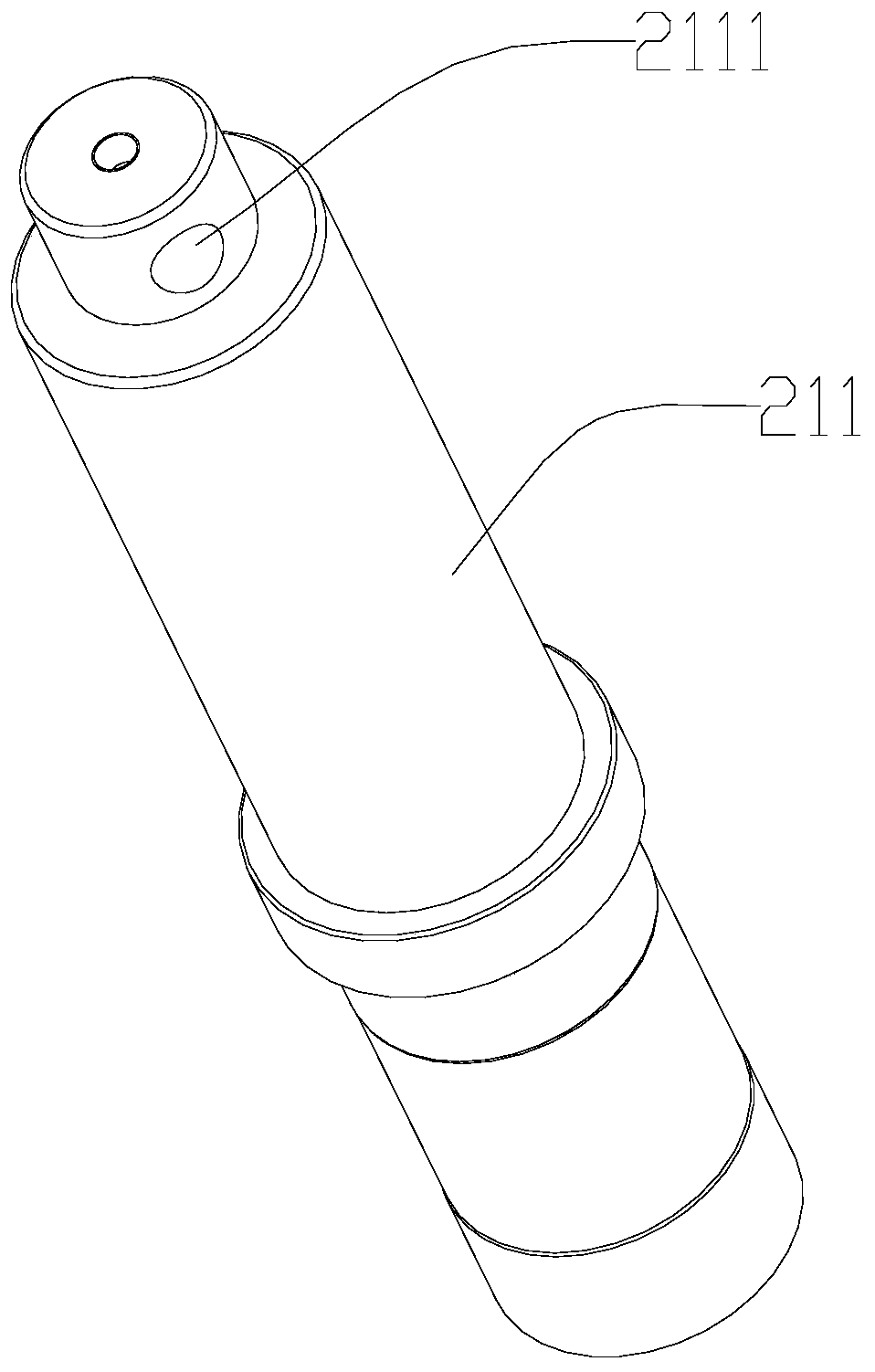 Glue cylinder and glue feeding method thereof