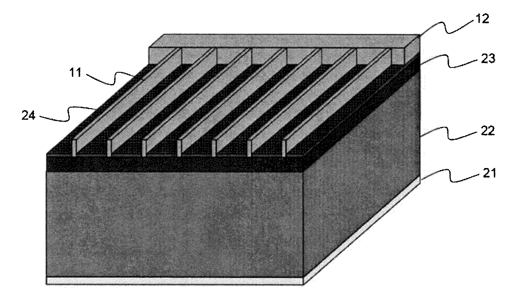 Front electrode for solar cell having minimized power loss and solar cell containing the same