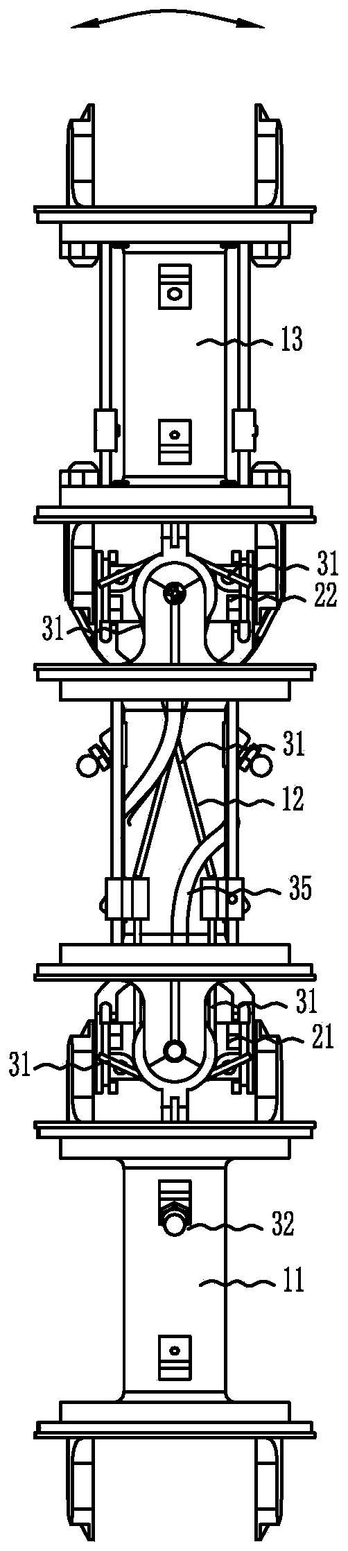 A linkage joint group and a mechanical arm