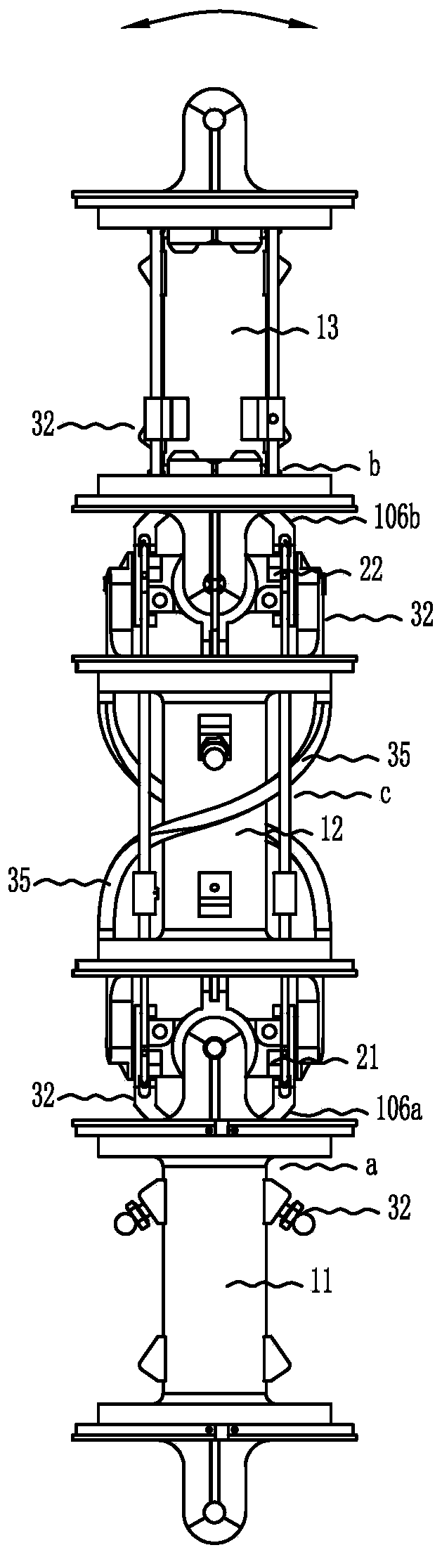 A linkage joint group and a mechanical arm