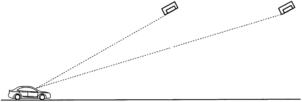 Multi-light position multi-dimensional tunnel lighting mode