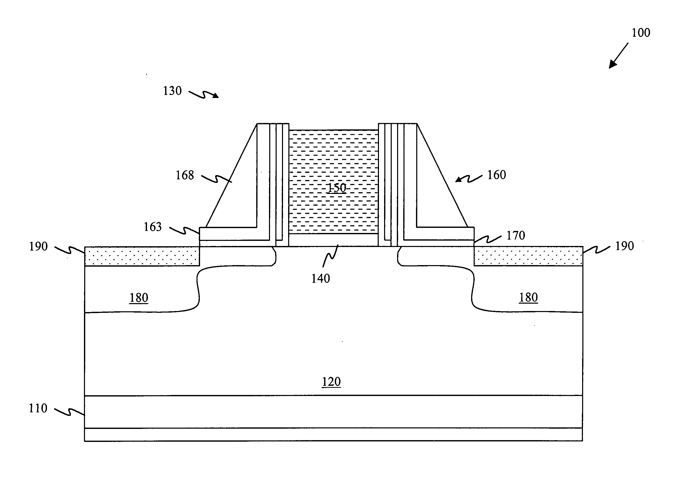 Method for using a wet etch to manufacturing a semiconductor device having a silicided gate electrode and a method for manufacturing an integrated circuit including the same