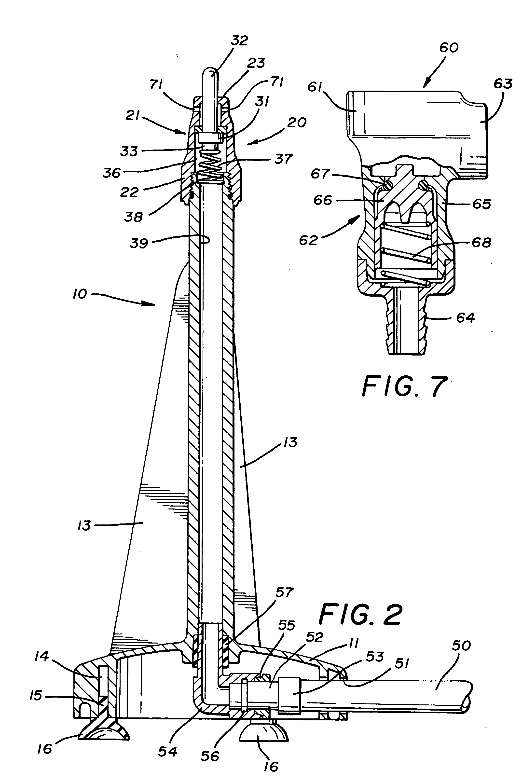 Container cleaning device