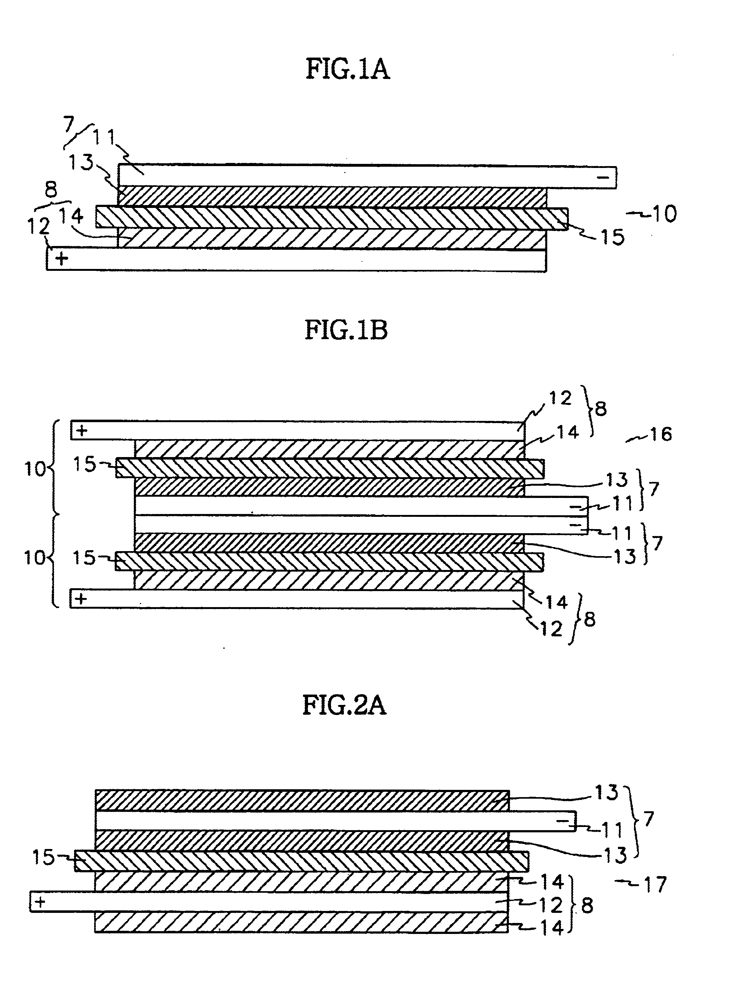 Stacked electrochemical cell