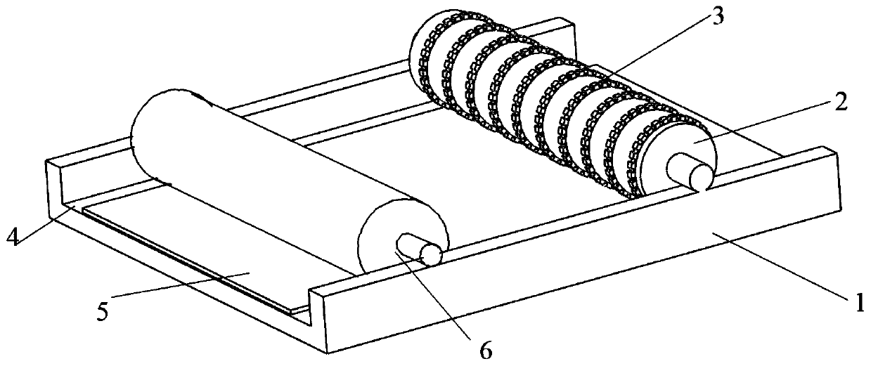 A preparation method of anti-drilling down elastic down fabric with three-layer heterotopic structure