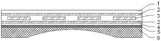 Silicon nanostructure solar cell module with strengthening component and preparation method thereof