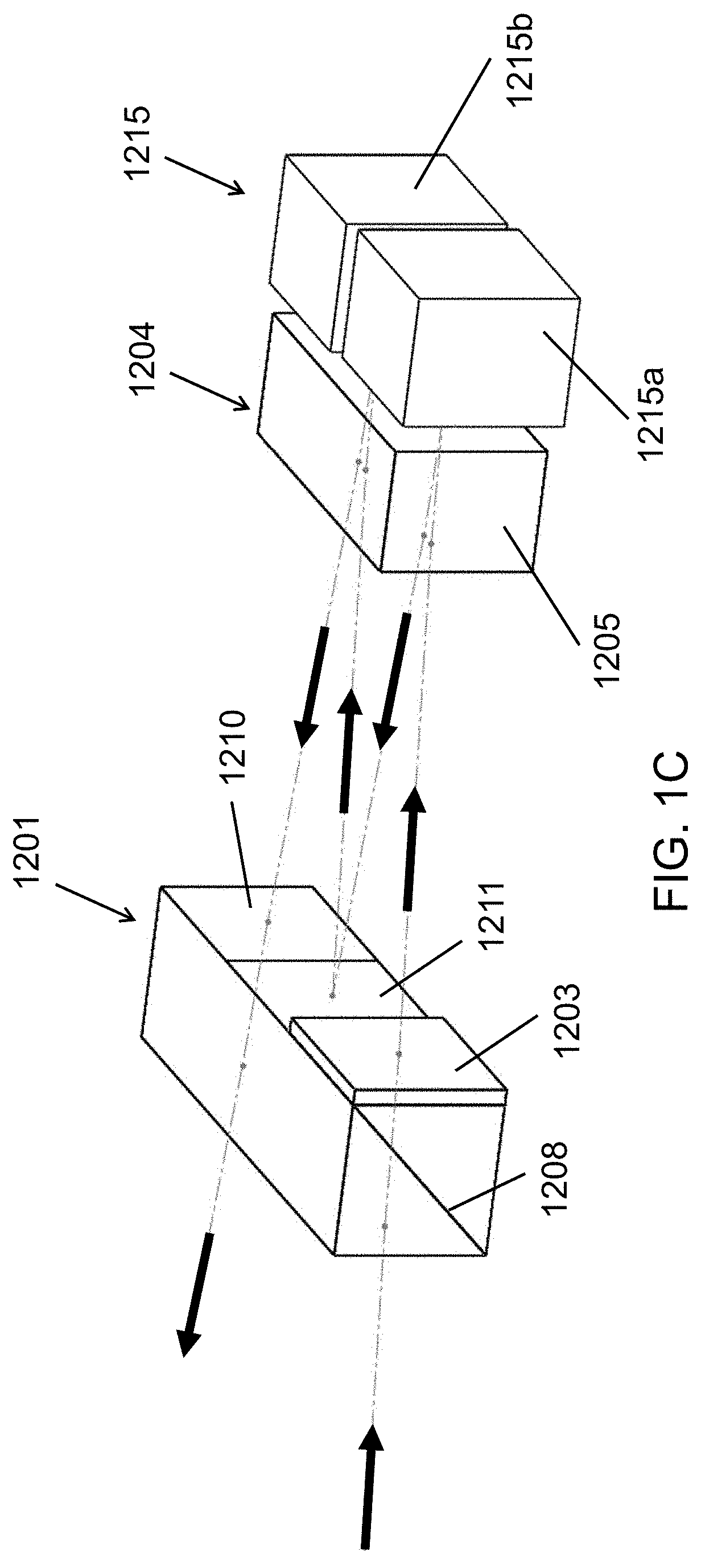 Single and multi-stage high power optical isolators using a single polarizing element