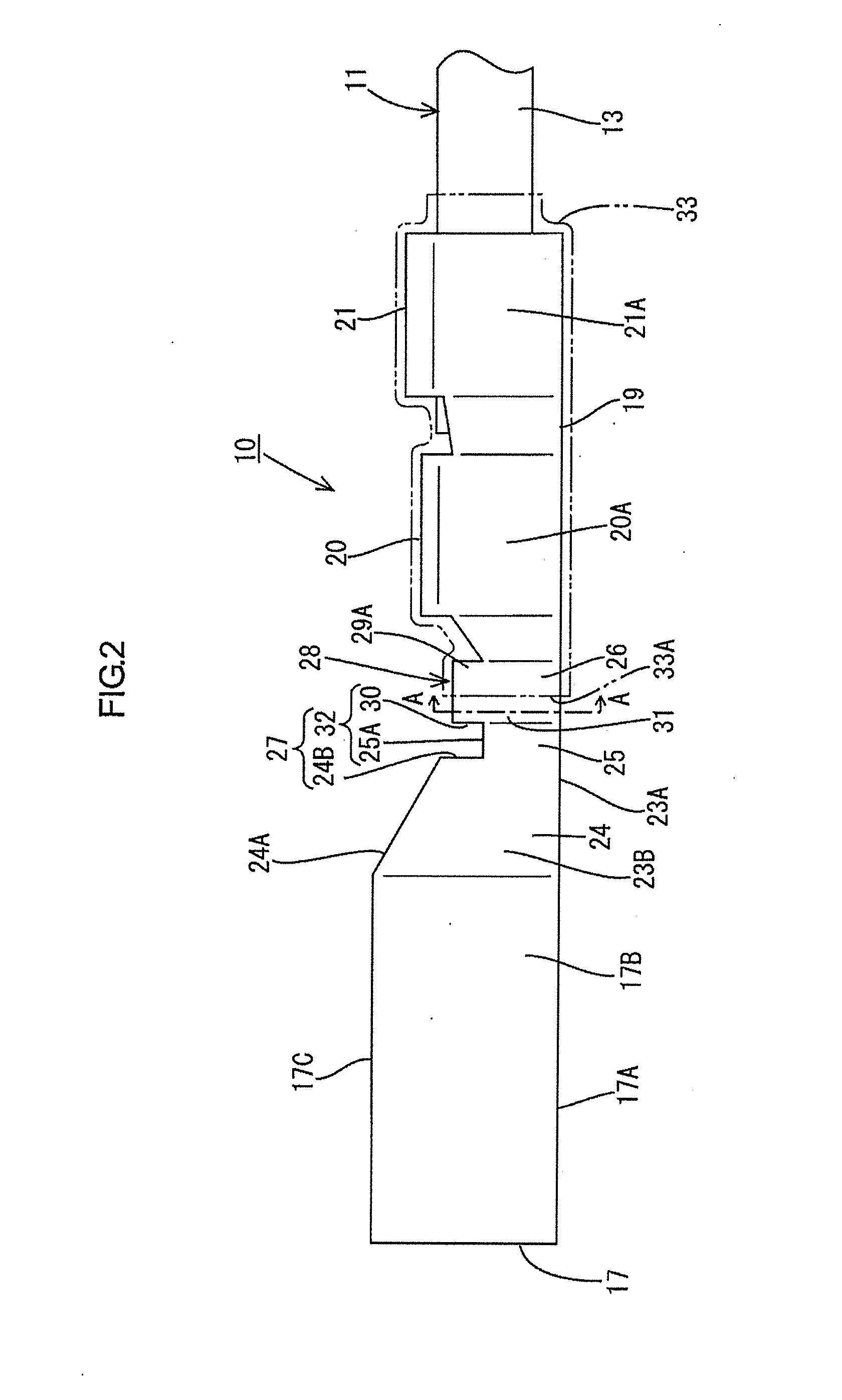 Terminal-attached wire and terminal