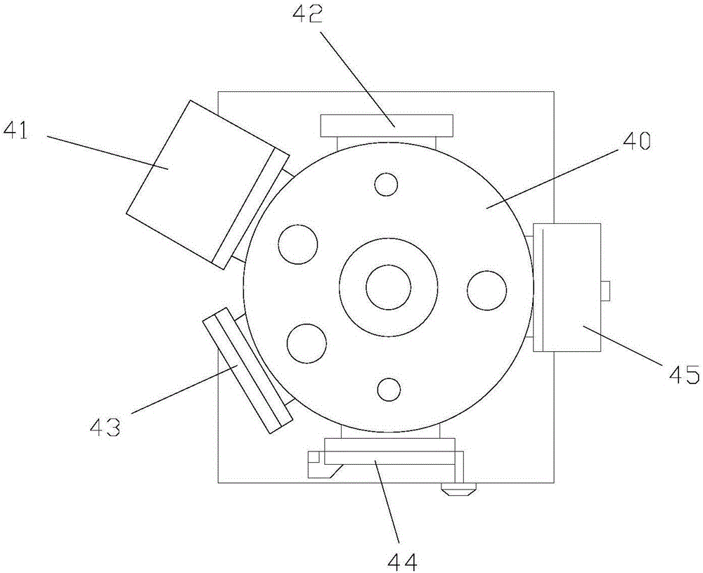 Sputtering target, sputtering device and prosthesis coating method