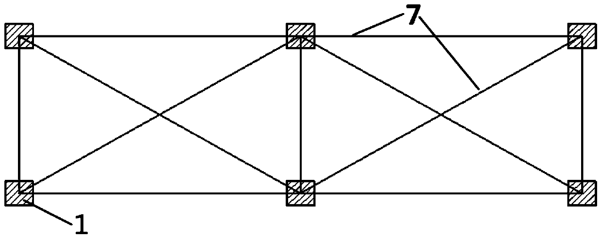 A device for reverse demolition of dense high-rise buildings and its application method