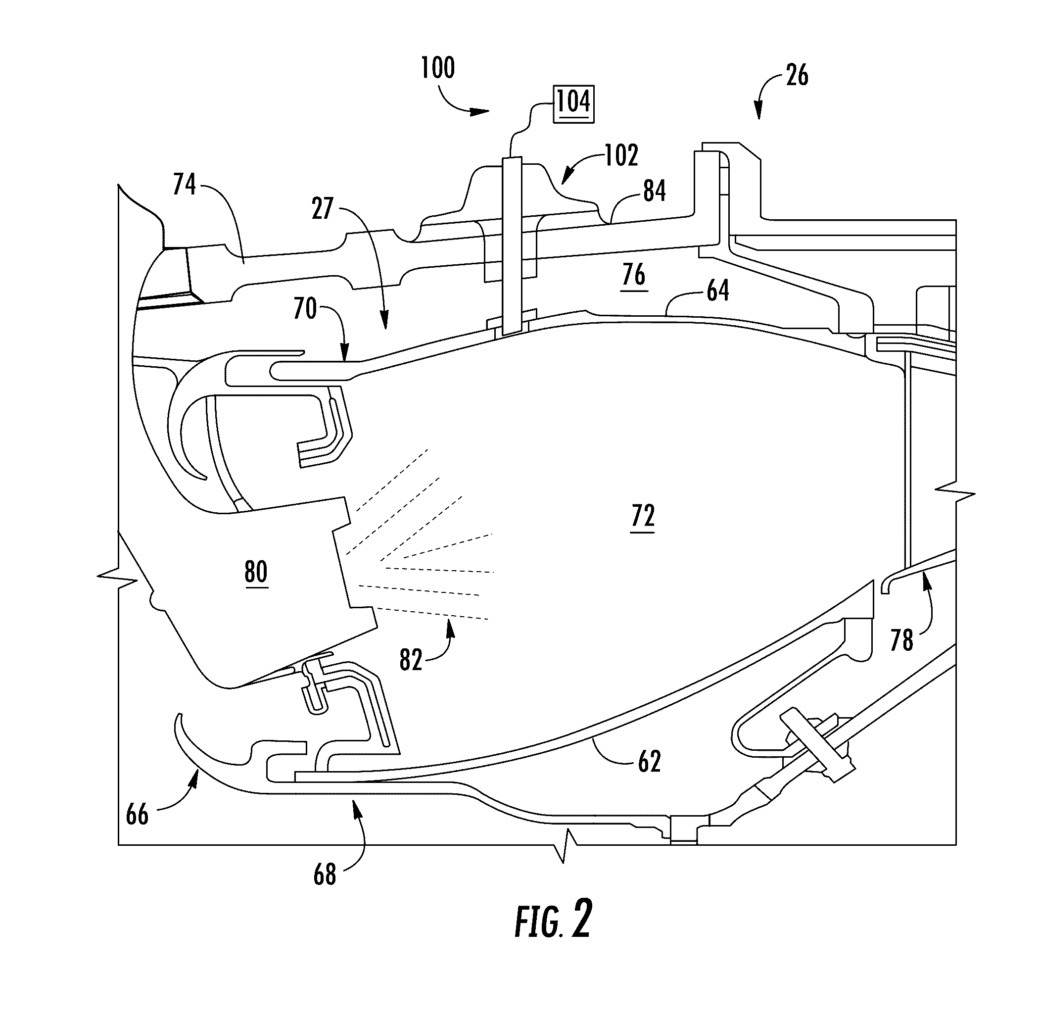 Igniter assembly for a gas turbine engine