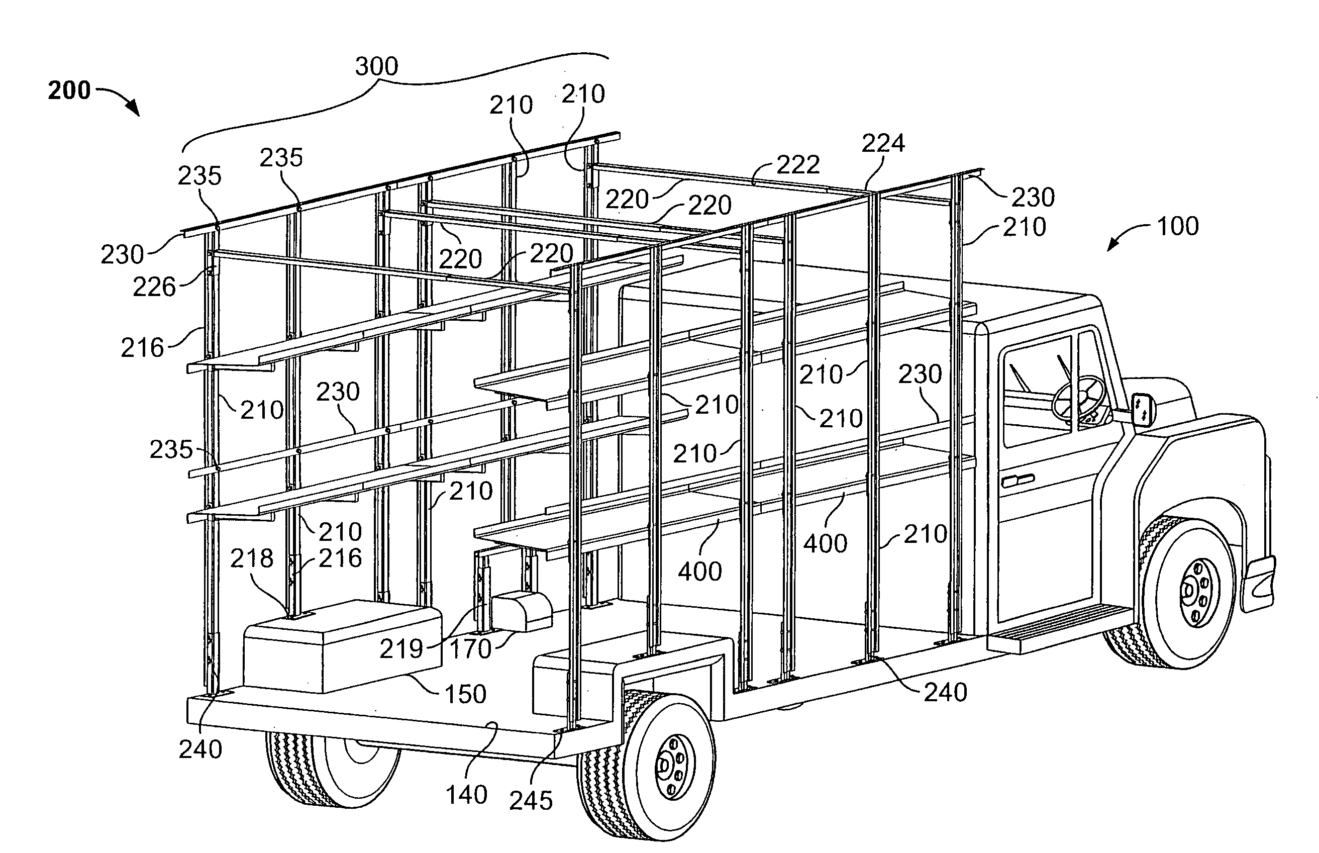 Structurally independent load bearing support system