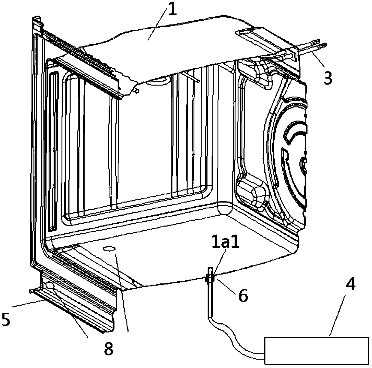 Steaming and baking combined machine